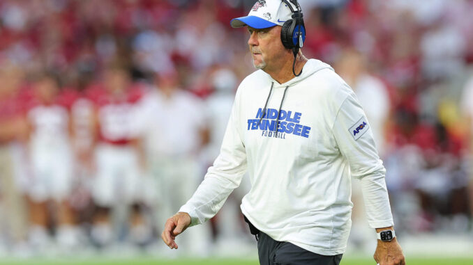 Former football coach for Middle Tennessee joins the Seminoles staff