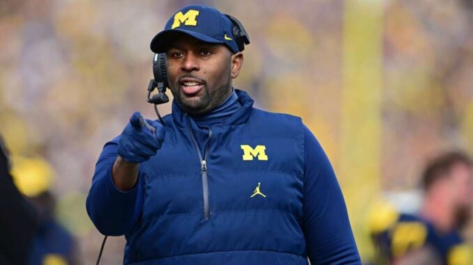 Sherrone Moore is elevated to head coach at Michigan.