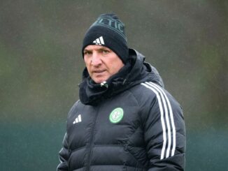 Brendan Rodgers analyzes Rangers' chances of winning the title as Celtic manager compliments Ibrox with a Man City nod.