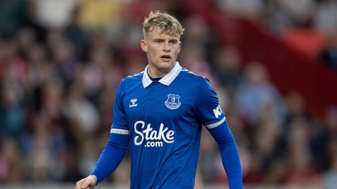 Man United is 'leading the race' to recruit Jarrad Branthwaite, an Everton star, according to reports.