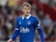 Man United is 'leading the race' to recruit Jarrad Branthwaite, an Everton star, according to reports.