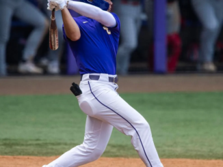 Here's why Jake Brown, a freshman at LSU, did not anticipate becoming an outfield option.