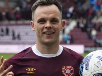 Rangers-related In the process, Lawrence Shankland scores his 50th goal for the Tynecastle club and helps Hearts win three more points.