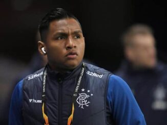 Rangers hero Alfredo Morelos 'gives middle finger' to Santos fans