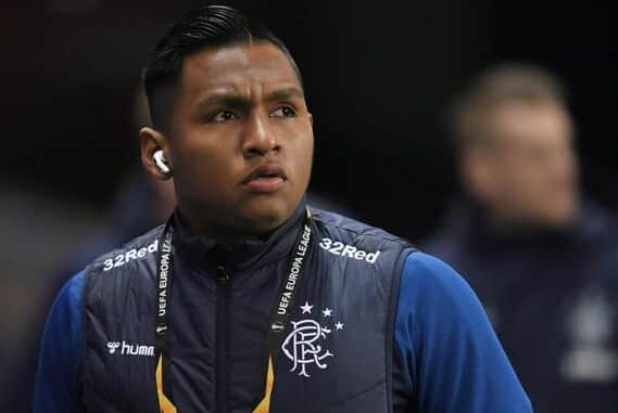 Rangers hero Alfredo Morelos 'gives middle finger' to Santos fans