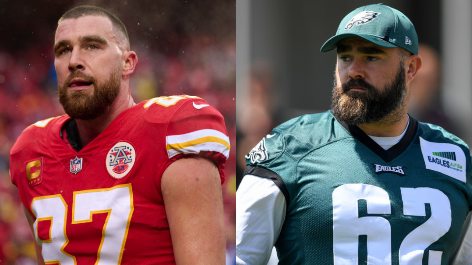 Travis and Jason Kelce