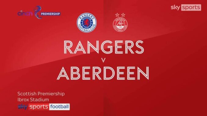 Rangers predicted XI vs Aberdeen: Philippe Clement makes 4 changes