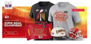 Where to get Kansas City Chiefs Super Bowl champions apparel online after the Chiefs defeat the 49ers