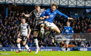 Andy Walker calls out Connor Goldson as "dangerous" for the "reckless" Rangers vs. Ayr United incident.