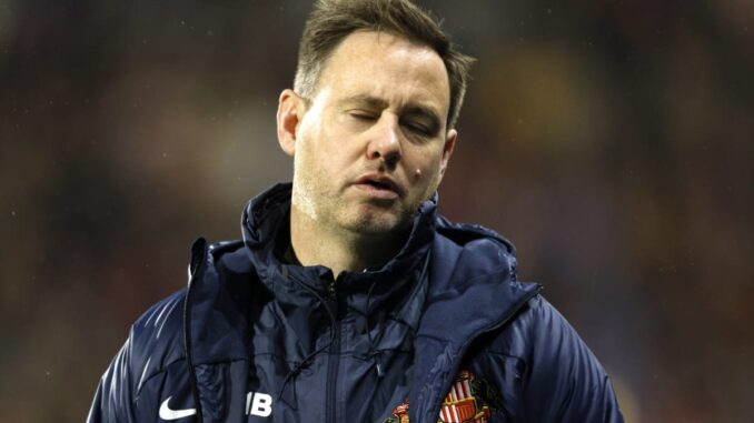 shocking news: Michael Beale has been sacked by Sunderland.