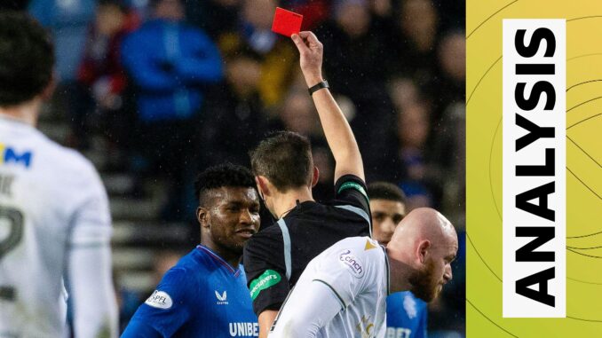 'Not a red ' - Pundit stunned as Rangers' Sterling sent off