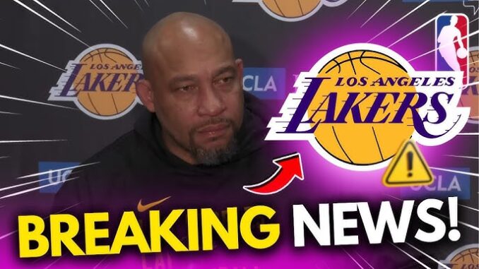 LAKERS' NEWS: Lakers' most likely Darvin Ham replacement is now available.