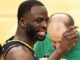 A legend of the Celtics confronts Draymond Green over trash talk during the farewell tour.