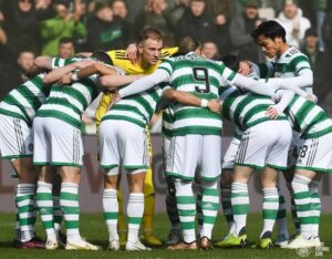 Celtic sleuths spot codedAnge Postecoglou
message to Hoops board
as Tottenham rally cry
holds hidden truths