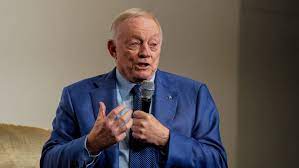 Jerry Jones explains his intention to put in "all-out" effort this year.