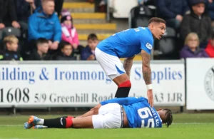 Hamstring tear set to keep Rangers striker out for a further ‘two months