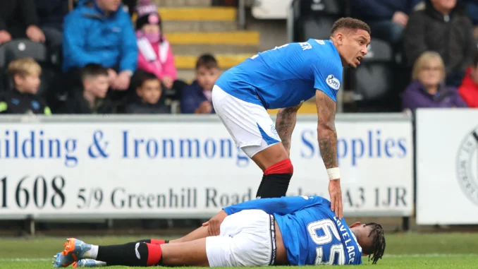 Hamstring tear set to keep Rangers striker out for a further ‘two months