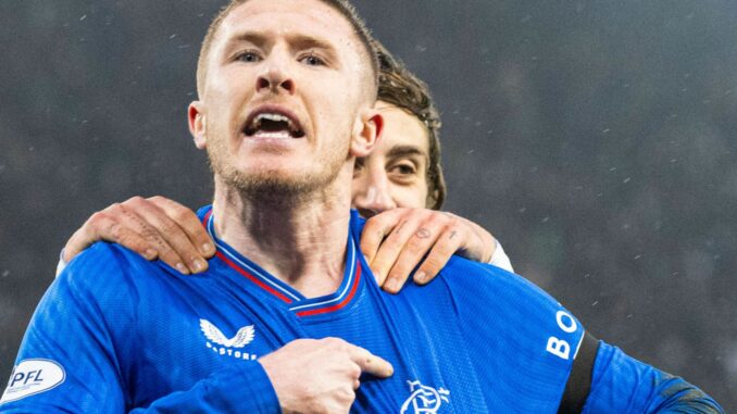 After what John Lundstram done against Hibernian, Rangers were pushed to take action.