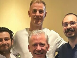 Joe Hart spotted making final visit to popular Glasgow restaurant as staff say ‘arrivederci’ to retiring keeper