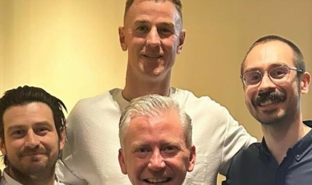 Joe Hart spotted making final visit to popular Glasgow restaurant as staff say ‘arrivederci’ to retiring keeper