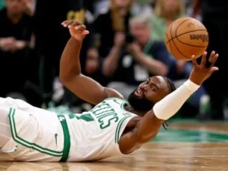 How Jaylen Brown went off with 32 PTS to push the Boston Celtics to a Game 1 win at home. DETAILS
