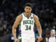 Milwaukee Bucks: Giannis Antetokounmpo joins LeBron James and Anthony Davis to form the new Lakers Big 3 in a bizarre trade.