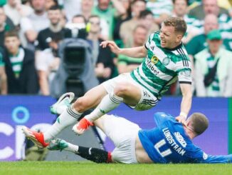 Rangers' John Lundstram left inconsolable after wild Celtic tackle