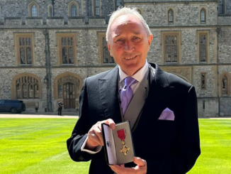 HOWARD WILKINSON PRESENTED WITH OBE AT WINDSOR CEREMONY