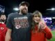 Travis Kelce explains why he 'fell for' Taylor Swift.