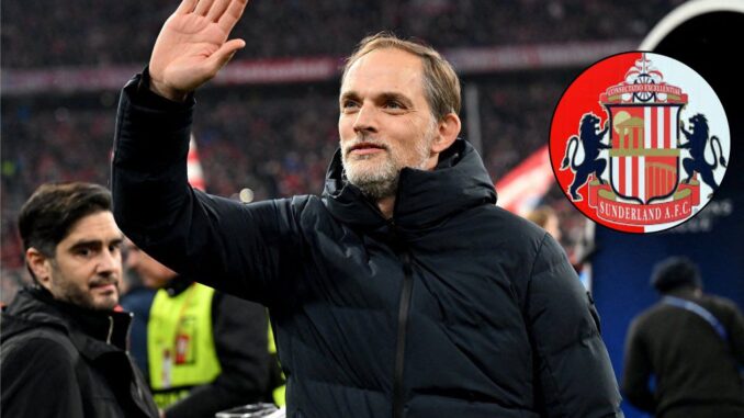 BREAKING NEWS: In a startling managerial turnabout, Thomas Tuchel joins Sunderland.