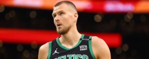 Kristaps PorziņĢis Still unclear for Game 5 of the Celtics vs. Mavericks