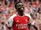 Bukayo Saka replies to appeals to play left back for England in Euro 2024.