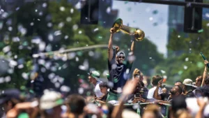 Weeks after winning the NBA championship, the Boston Celtics will go up for sale.