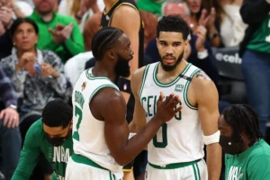 After saying that Jaylen Brown was superior to Jayson Tatum in the NBA Finals, Jason Kidd reflects.