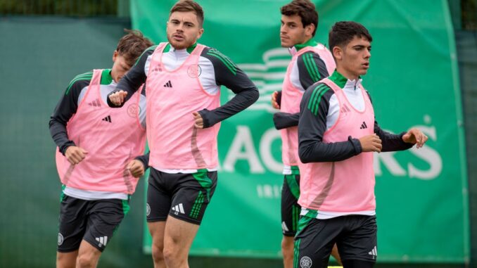 SIX (6) Celtic training observations as Carter-Vickers and Johnston missing and fringe men vie for chance