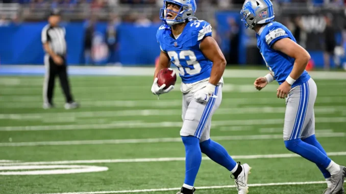 ESPN Names $4 Million RB as Detroit Lions ‘Most Important’ Role Player: Here’s Why