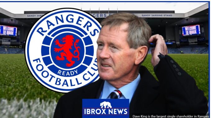 Rangers investors make final Dave King decision after new Ibrox developments