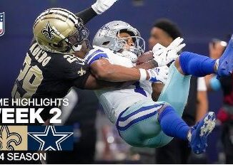 Exciting details; New Orleans Saints vs Dallas Cowboys 2024 NFL Week 2. Saints 44, Cowboys 19