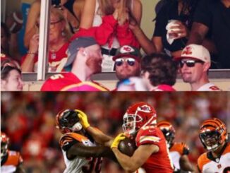 Taylor Swift So Excited to See Travis Kelce Awesome Performance, Almost Score a Touchdown