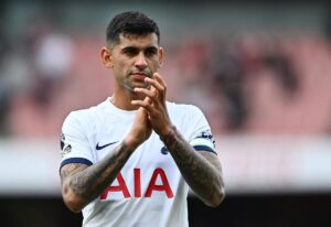 Cristian Romero shares social media post slamming Tottenham chiefs after Arsenal defeat