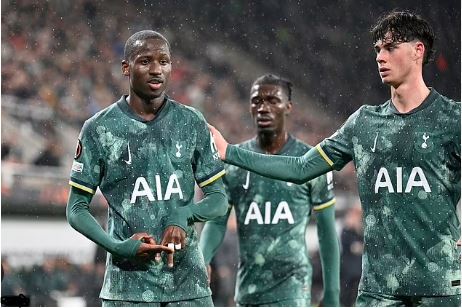 11/15 duels won, 3/3 dribbles, 9 recoveries: Tottenham star had his best game of the season at Ferencvaros