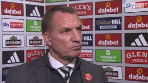 Celtic fans admit their deepest fear as Aberdeen pressurizes 2nd on the league table... Brendan Rodgers expresses with reputations on the line...