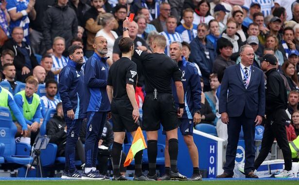 Nuno Espirito Santo and Morgan Gibbs-White hit with FA bans and fines after Brighton row Amid Forest FC update