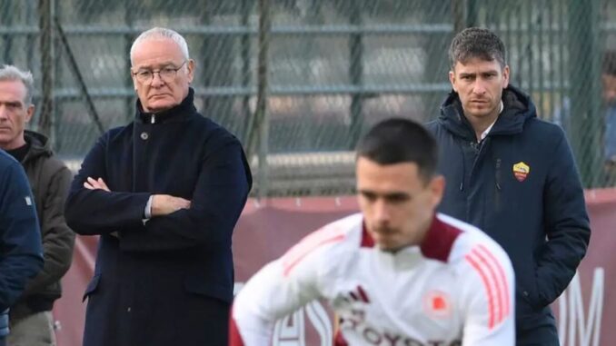 Quello che ha fatto Ranieri nel primo allenamento del rientro alla Roma