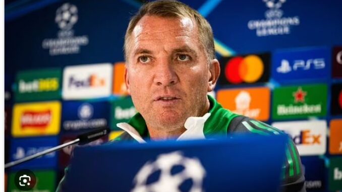 IT WAS AN INCREDIBLE NIGHT FOR CELTIC! EVEN THOUGH THE CENTER OFFICIAL WANTED TO FRAUSTRATE US - RODGERS IN AN ITERVIEW - REPORT