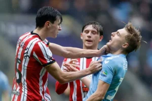 PUNISHMENT: Coventry City slammed with hefty fine for chaotic half-time brawl against Sheffield United