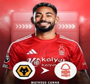 BIG STATEMENT: Nottingham Forest Smashes Club Record to Sign Matheus Cunha, Sparking Champions League Dreams