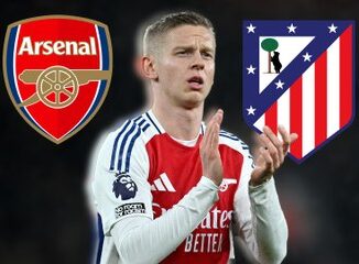 Atletico Madrid have joined Borussia Dortmund in the race to sign Oleksandr Zinchenko, with Arsenal open to selling the 28-year-old left-back for €20 million this January.