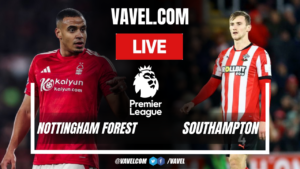 MATCH UPDATE: Livestream Nottingham Forest vs. Southampton From Anywhere