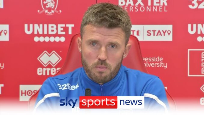 Michael Carrick is not concerned by Middlesbrough factor ahead of Sheffield United - he should be